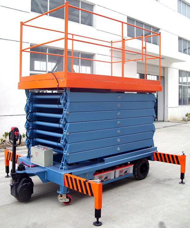 张家界助力行走剪叉式高空作业平台